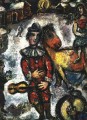 Circus in the Village contemporary Marc Chagall